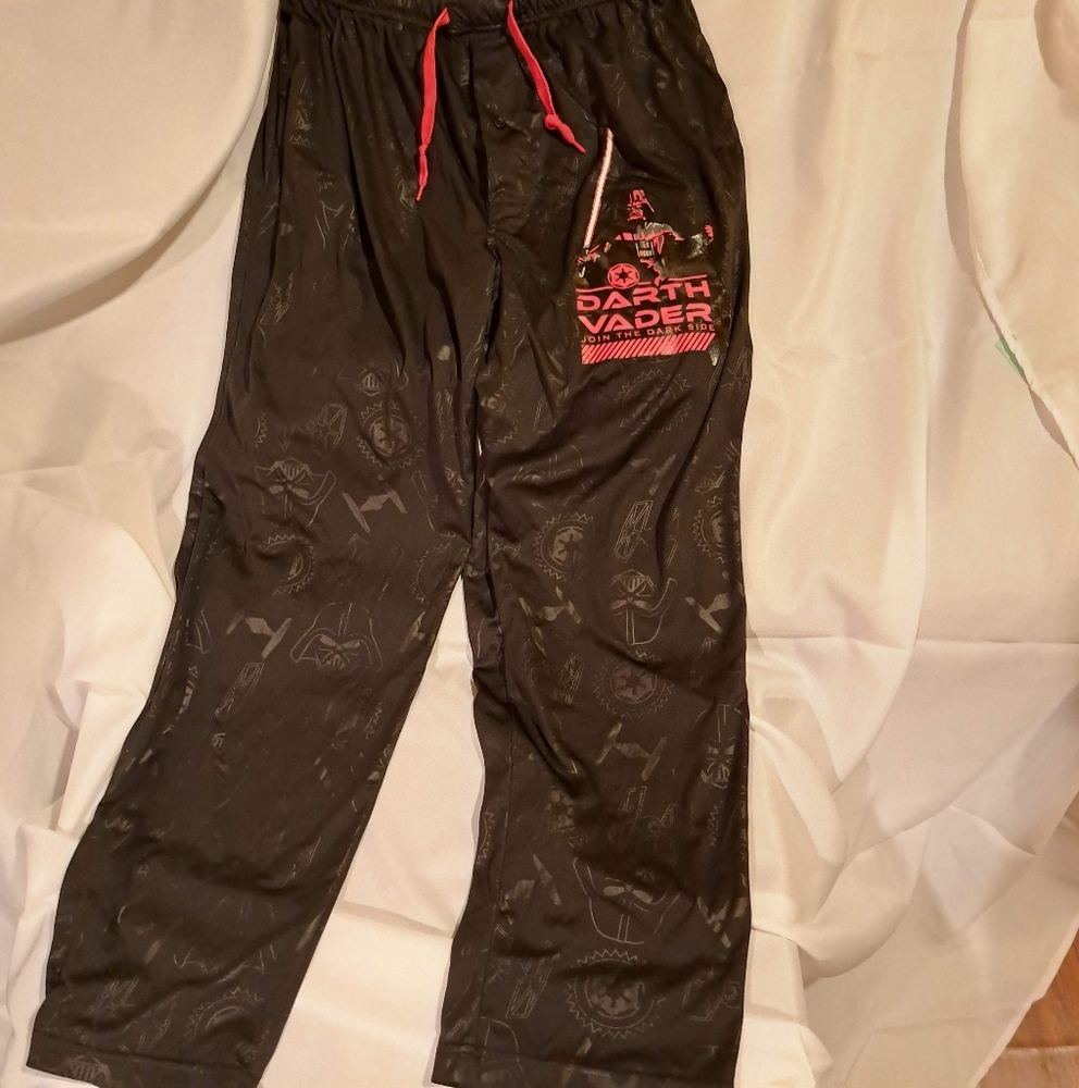 Star Wars Darth Vader Pajama Pants Size Large Youth